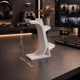 2-in-1 Gaming Controller Stand & Headphone Holder – Desktop Gaming Organizer for PS5 Xbox PC