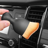 2PCS Ultra-Soft Car Cleaning Brushes – Interior Dusting & Detailing Brushes