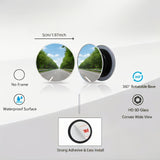 4-Piece Blind Spot Mirror Set – 360° Adjustable HD Car Side Mirrors for Safer Driving