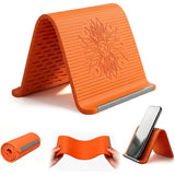 Foldable Flexible Phone Tablet Laptop Stand – Adjustable Silicone & Aluminium Support Holder