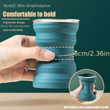 Heat-Resistant Leak-Proof Travel Mug with Lid – Portable Camping & Hiking Cup