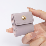 Portable Jewelry Organizer Roll – Foldable Travel Jewelry Storage Bag with 4 Compartments