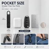 Portable Phone Stand Keychain – Mini Spring Hook Cell Phone Holder for iPhone & Smartphones