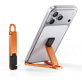 Portable Phone Stand Keychain – Mini Spring Hook Cell Phone Holder for iPhone & Smartphones
