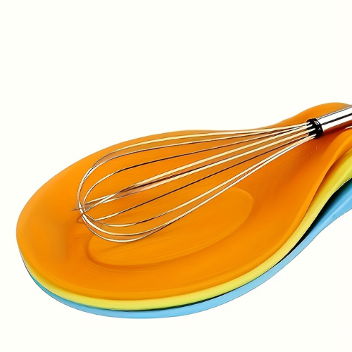 Silicone Spoon Rest & Utensil Holder – Heat-Resistant Non-Slip Kitchen Counter Protector