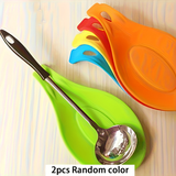 Silicone Spoon Rest & Utensil Holder – Heat-Resistant Non-Slip Kitchen Counter Protector