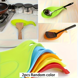 Silicone Spoon Rest & Utensil Holder – Heat-Resistant Non-Slip Kitchen Counter Protector