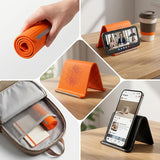 Foldable Flexible Phone Tablet Laptop Stand – Adjustable Silicone & Aluminium Support Holder